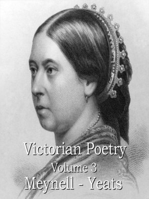 cover image of Victorian Poetry, Volume 3